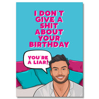 Don't Give A Shit Birthday card